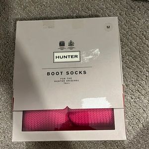 Never been opened Hunter boot socks